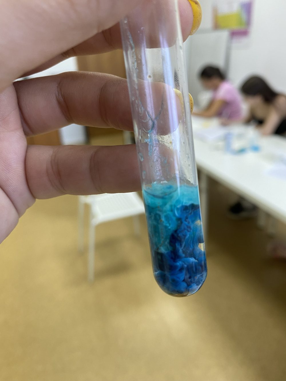 Самостоятельный химический опыт ученика